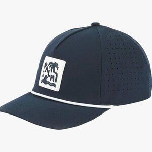Coast to Coast Palm Golf Hat in Navy (San-O).